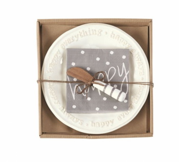 Mud Pie Happy Cheese Set