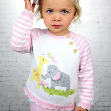 Pink Nursery Sweater