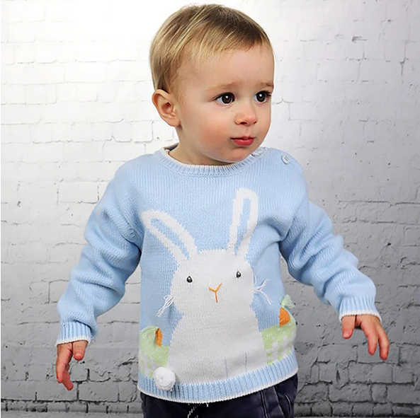 Zubels Boy Bunny Sweater
