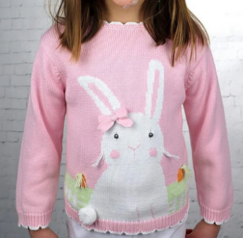 Zubels Girl Bunny Sweater