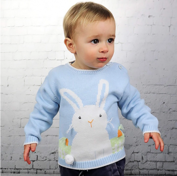 Zubels Boy Bunny Sweater