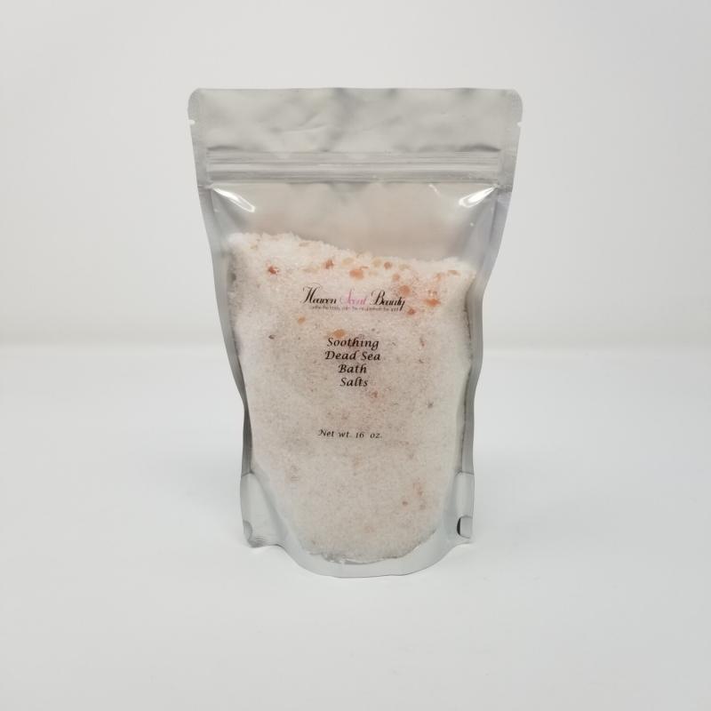 Soothing Dead Sea Bath Salts - Unscented or Lavender