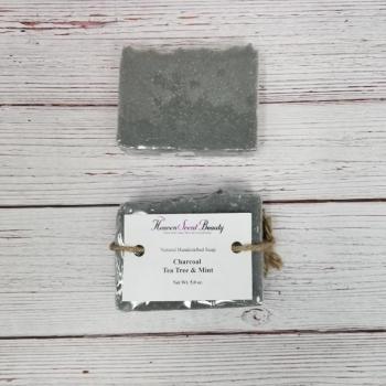 Charcoal Tea Tree Mint - Handcrafted Aromatherapy Soap