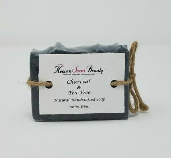 Charcoal Tea Tree Mint - Handcrafted Aromatherapy Soap