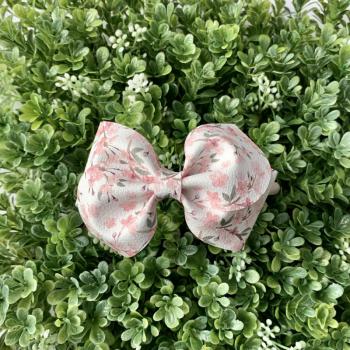 Bow Headband - Cherry Blossom Faux Leather