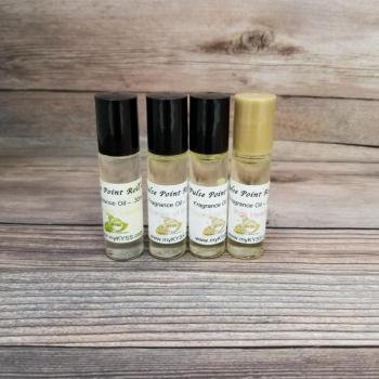Pulse Point Roll On Perfume - Available in 4 Scents - Pink Hearts, French Vanilla, Shades of Purple, Thyme for Summer