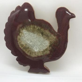 Thanksgiving Turkey Ceramic Coaster