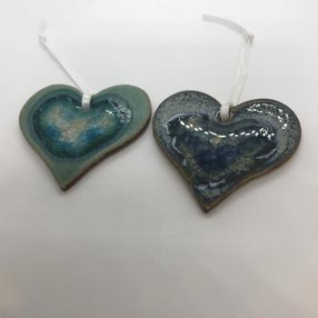 Heart Ceramic Ornaments