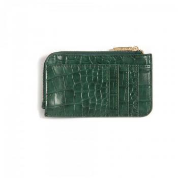 Faux Croc Cardholder