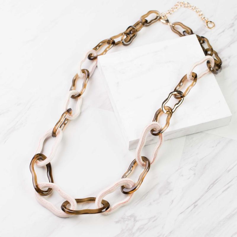 Wood & Resin Necklace
