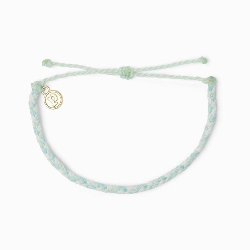 Pura Vida Multi Mini Braided Bracelet in Cool Shorline