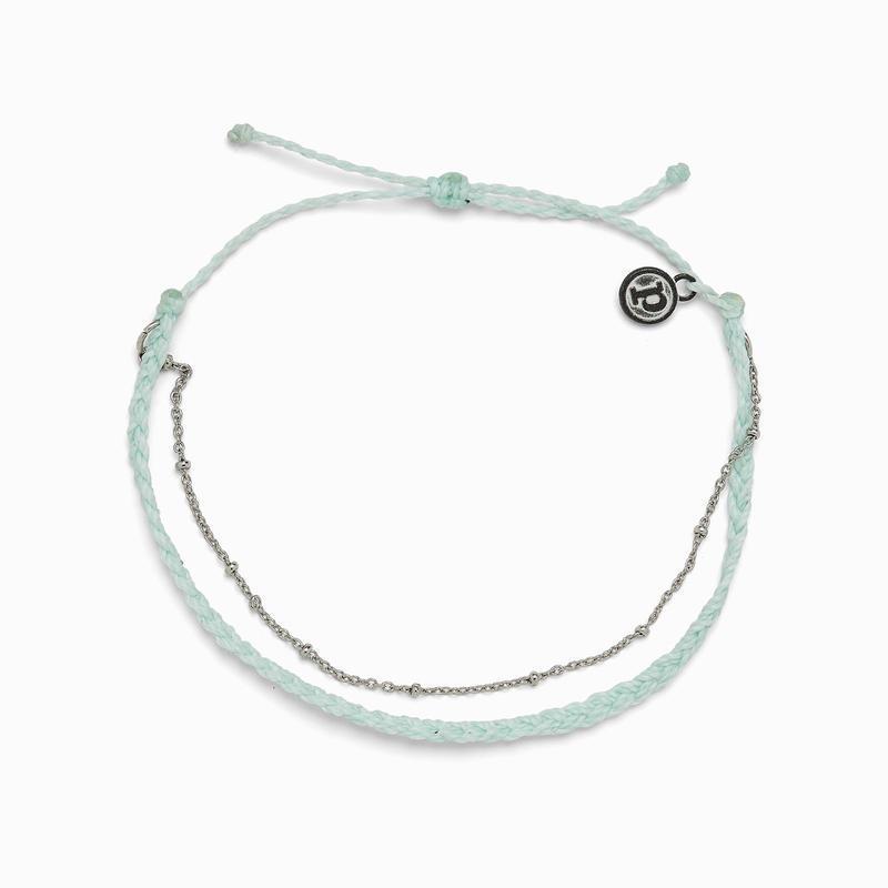 Pura Vida Winterfresh Satellite Chain Anklet