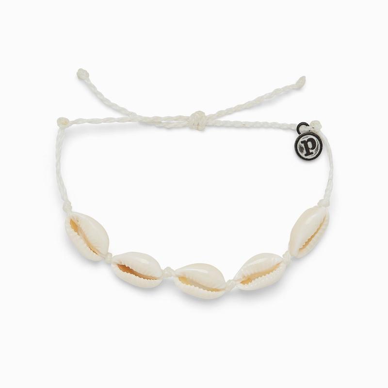 Pura Vida Knotted Cowries Bracelet