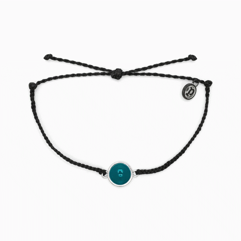 Pura Vida Mood Charm Bracelet in Black