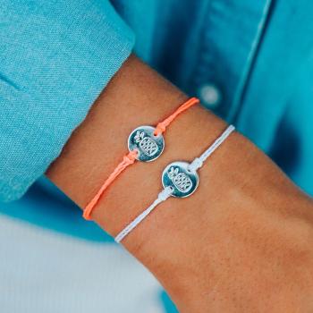 Pura Vida Pineapple Coin Charm in Strawberry