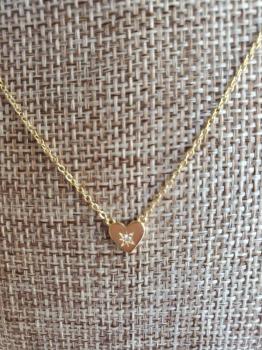 Gold Heart Necklace