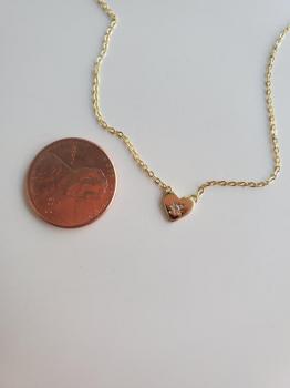 Gold Heart Necklace