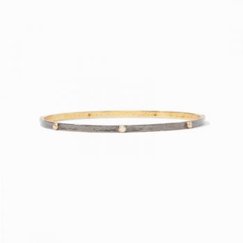 Julie Vos Mixed MetalCrescent Bangle