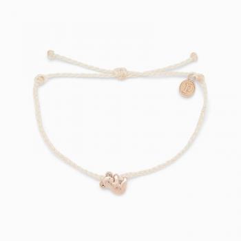 Pura Vida Koala Charm White Bracelet