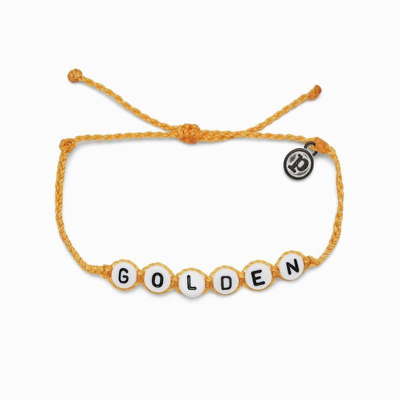 Pura Vida Golden Word Bracelet