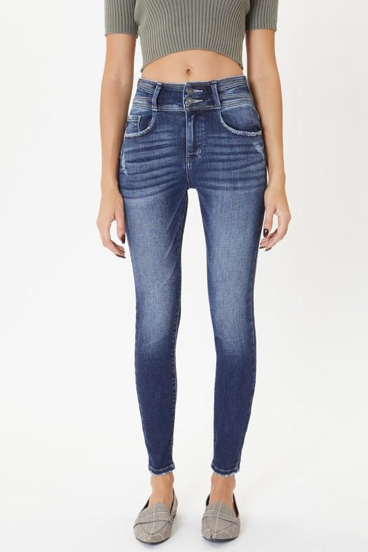 Double Button Jeans