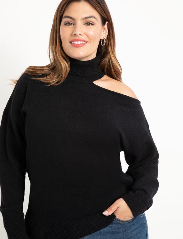 Open Shoulder Sweater