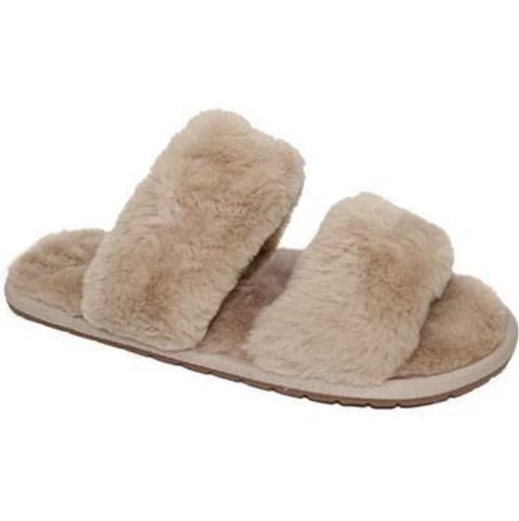 FUZZY SLIDES WITH STRAPS