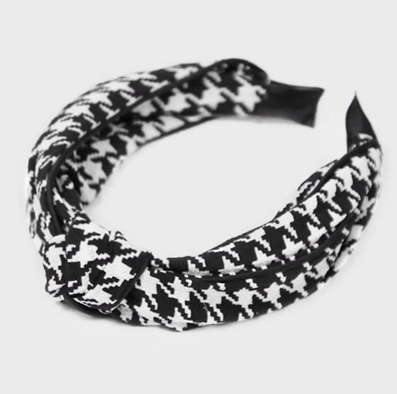 Checkered Twist Headband