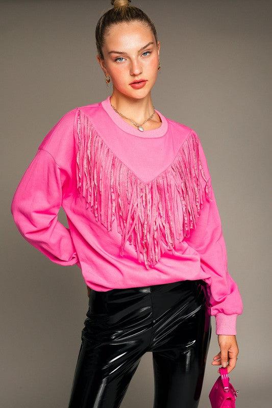 Fringe Sweatshirt