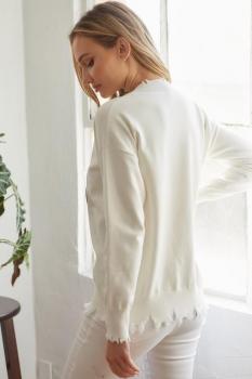 Sequenced Heart Sweater