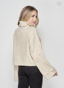 Cozy Knit Turtle Sweater