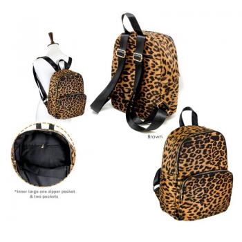 leopard backpack