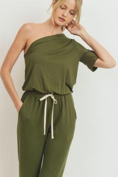 One Shoulder Romper