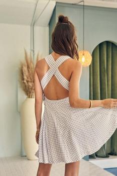 Picnic Halter Dress