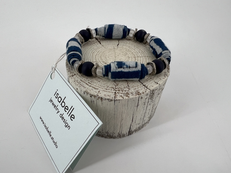 Indigo Dyed Bracelet