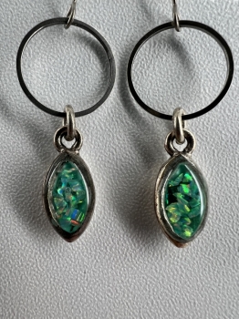 Skeleton Leaf Earrings