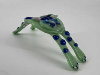 Fused Glass Arched Cat