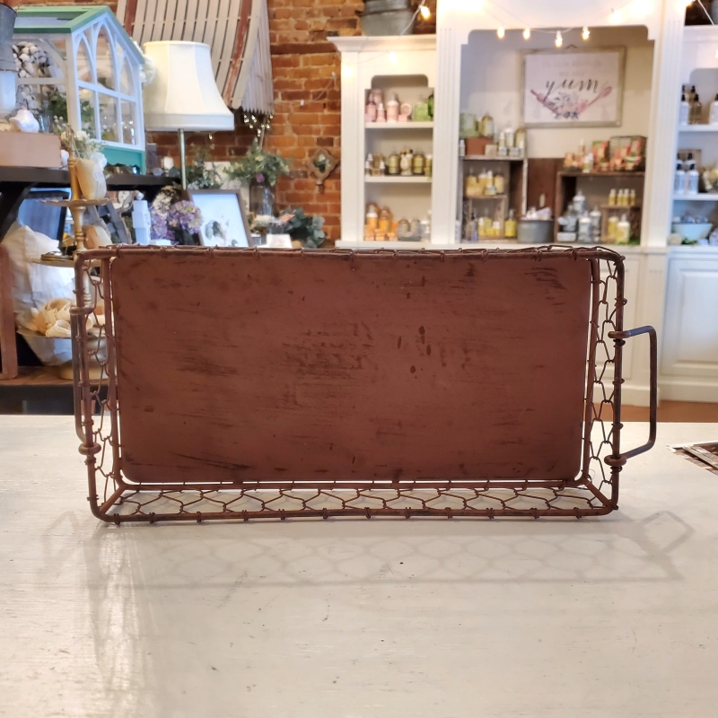 Chickenwire Basket/Tray