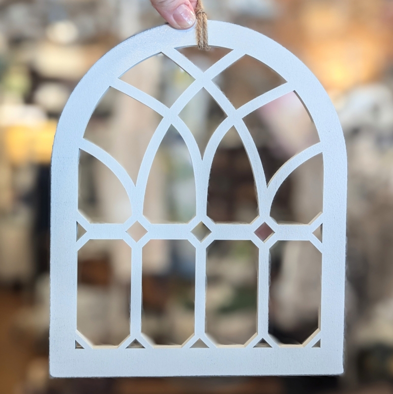 Emerald Cutout Cathedral Window