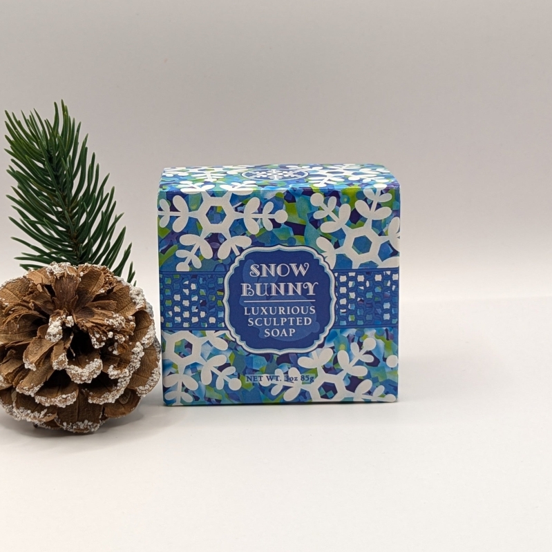 3oz Sculpted Soap - Snow Bunny