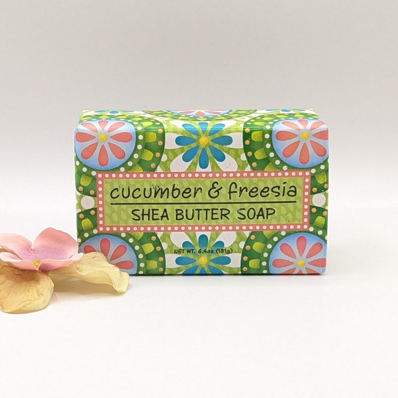 6.4oz Soap - Cucumber Freesia