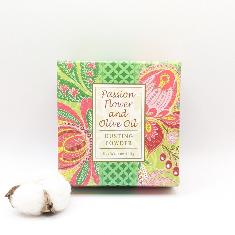4oz Dusting Powder - Passion Flower & Olive Oil