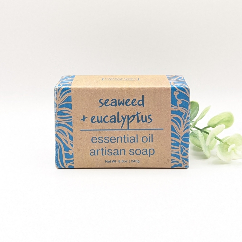 8.6oz EO Soap - Seaweed & Eucalyptus