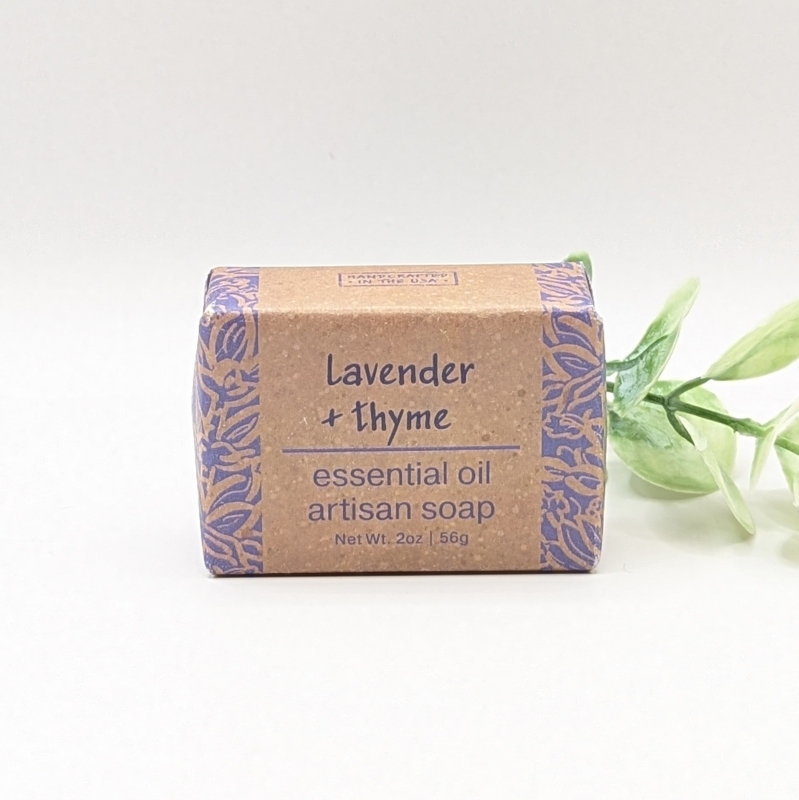 2oz EO Soap - Lavender & Thyme
