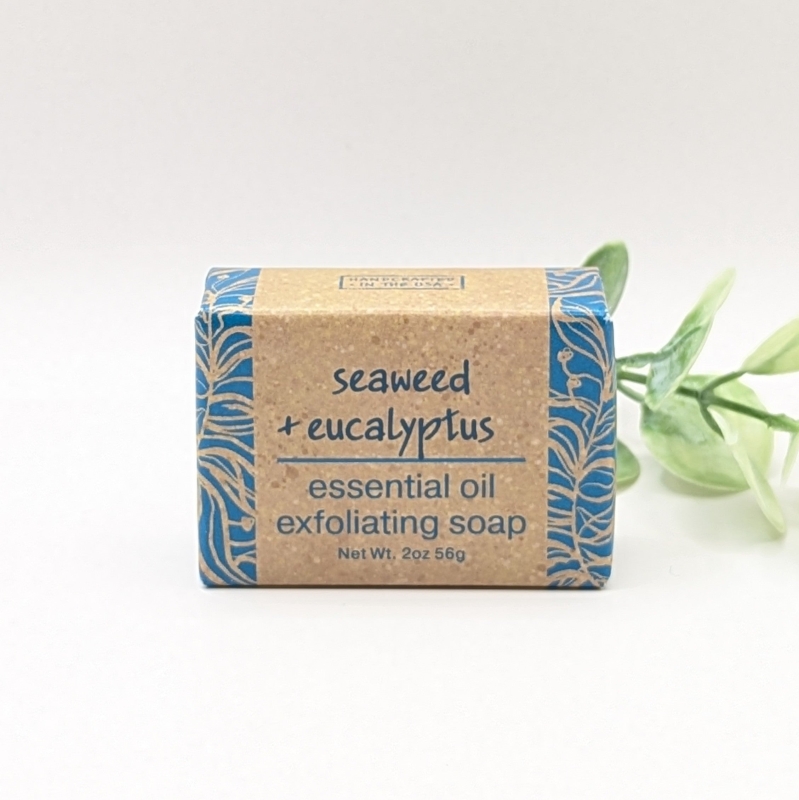 2oz EO Soap - Seaweed & Eucalyptus