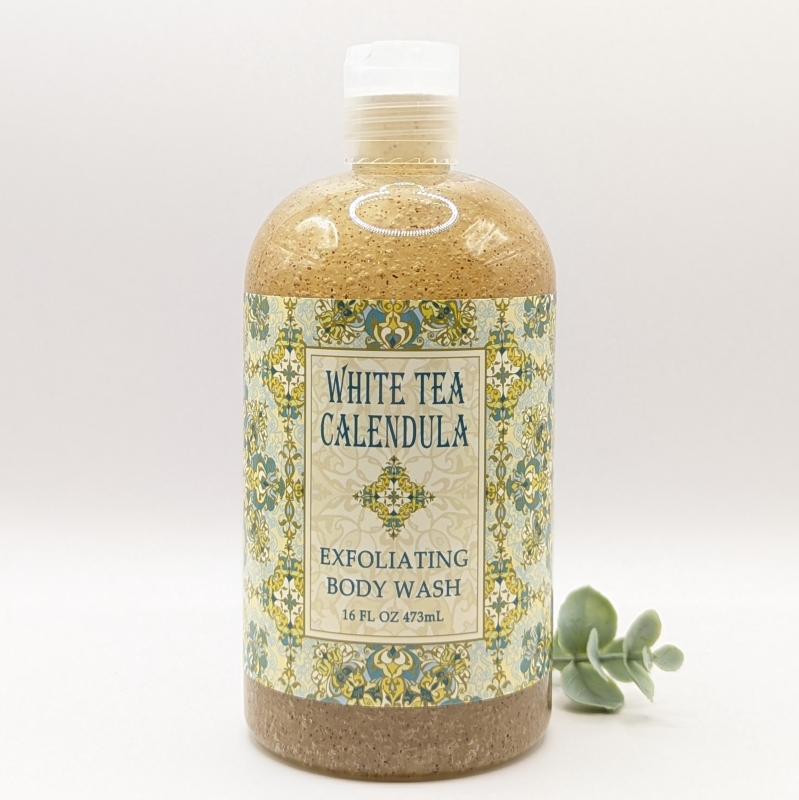 16oz Body Scrub - White Tea Calendula