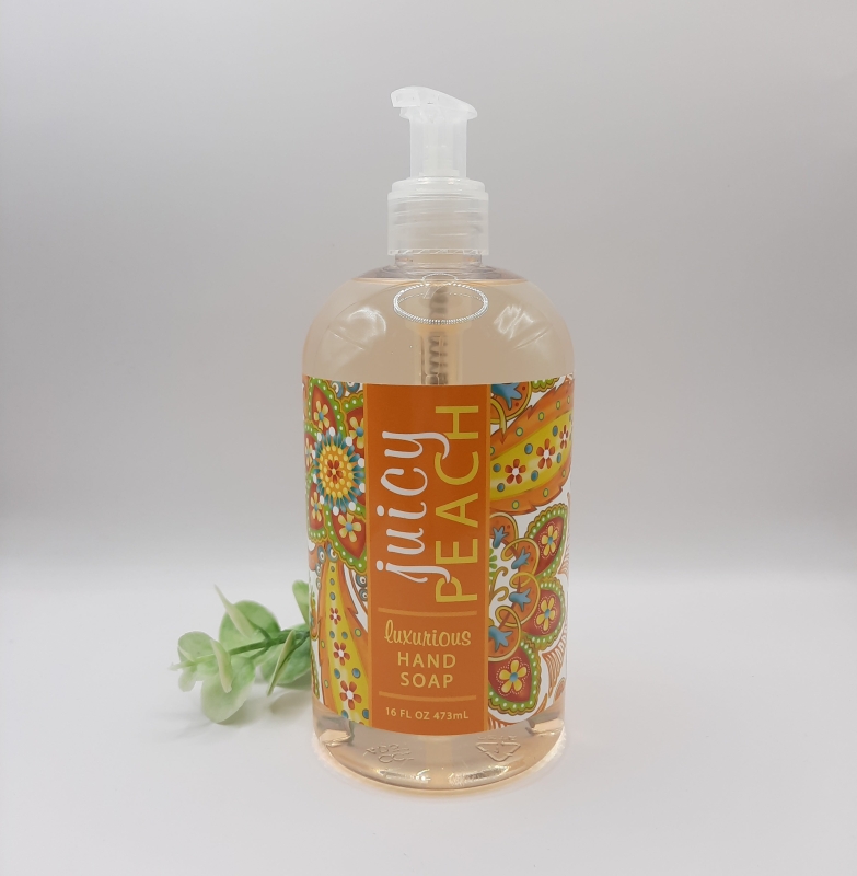 16oz Hand Soap - Juicy Peach