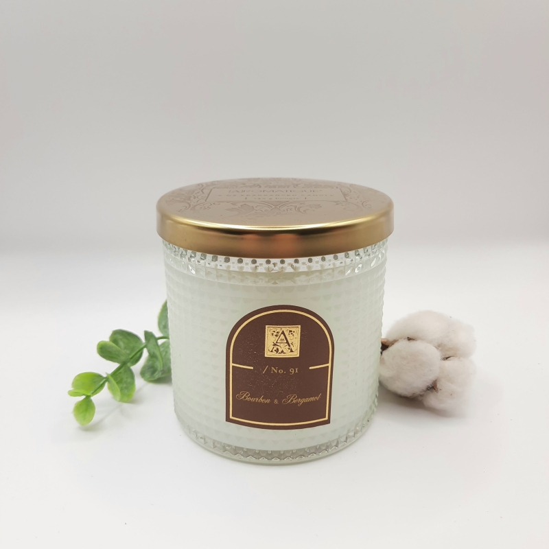 6oz Candle - Bourbon & Bergamont