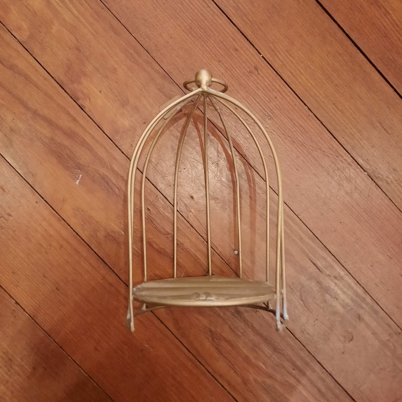 Golden Birdcage Lantern