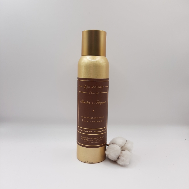 5oz Room Spray - Bourbon & Bergamont